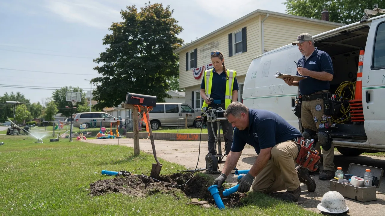 Slab Leak Repair in Midland, OH near me